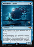 Abhorrent Oculus – Mythic Magic: The Gathering card from Duskmourn: House of Horror Promos (#42p)