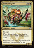 Skirmish Rhino – Uncommon Magic: The Gathering card from Tarkir: Dragonstorm (#224)