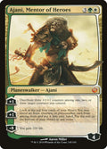 Ajani, Mentor of Heroes – Mythic Magic: The Gathering card from Journey into Nyx (#145)