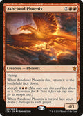 Ashcloud Phoenix – Mythic Magic: The Gathering card from Khans of Tarkir (#99)