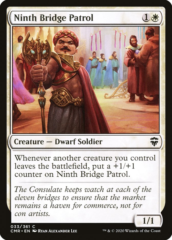 Ninth Bridge Patrol – Common Magic: The Gathering card from Commander Legends (#33)