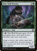 Dire Wolf Prowler – Common Magic: The Gathering card from Adventures in the Forgotten Realms (#179)