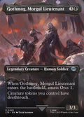 Gothmog, Morgul Lieutenant – Uncommon Magic: The Gathering card from The Lord of the Rings: Tales of Middle-earth (#429)