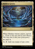 Hidden Grotto – Common Magic: The Gathering card from Bloomburrow (#254)