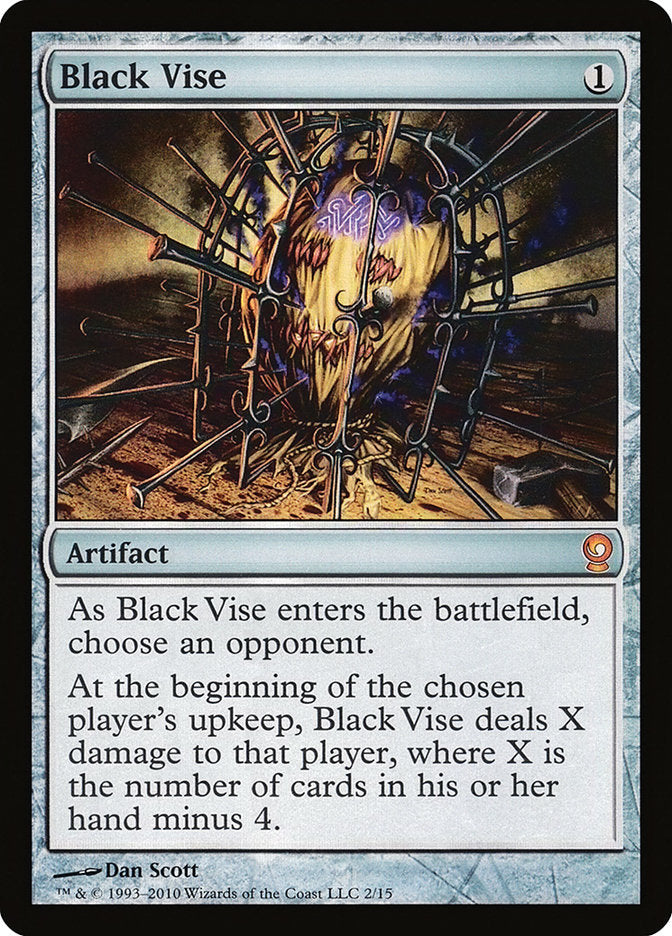 Black Vise – Mythic Magic: The Gathering card from From the Vault: Relics (#2)