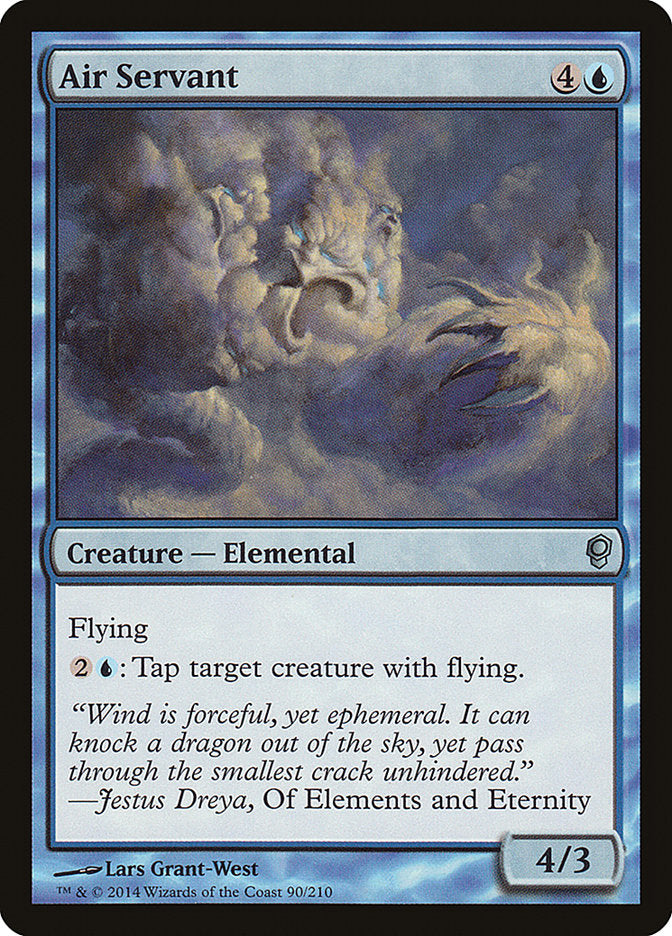 Air Servant – Uncommon Magic: The Gathering card from Conspiracy (#90)