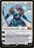 Ajani, Adversary of Tyrants – Mythic Magic: The Gathering card from Core Set 2019 (#3)