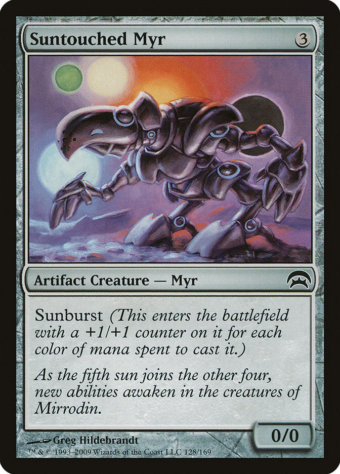 Suntouched Myr – Common Magic: The Gathering card from Planechase (#128)