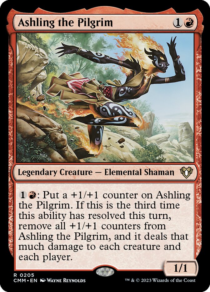 Ashling the Pilgrim – Rare Magic: The Gathering card from Commander Masters (#205)