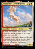 Shadowfax, Lord of Horses – Uncommon Magic: The Gathering card from The Lord of the Rings: Tales of Middle-earth (#227)