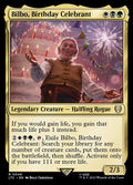 Bilbo, Birthday Celebrant – Rare Magic: The Gathering card from Tales of Middle-earth Commander (#48)