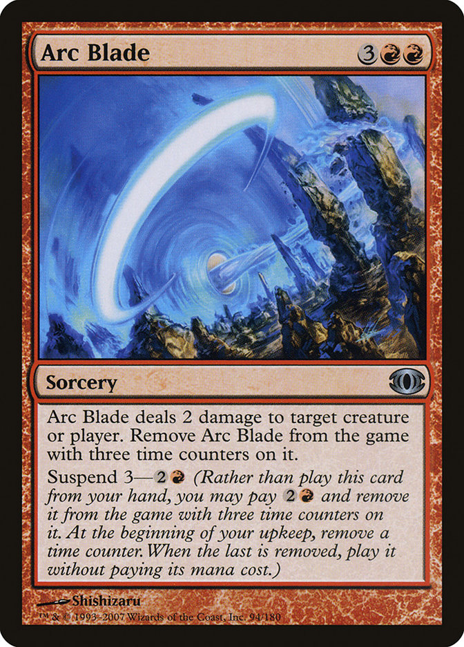 Arc Blade – Uncommon Magic: The Gathering card from Future Sight (#94)