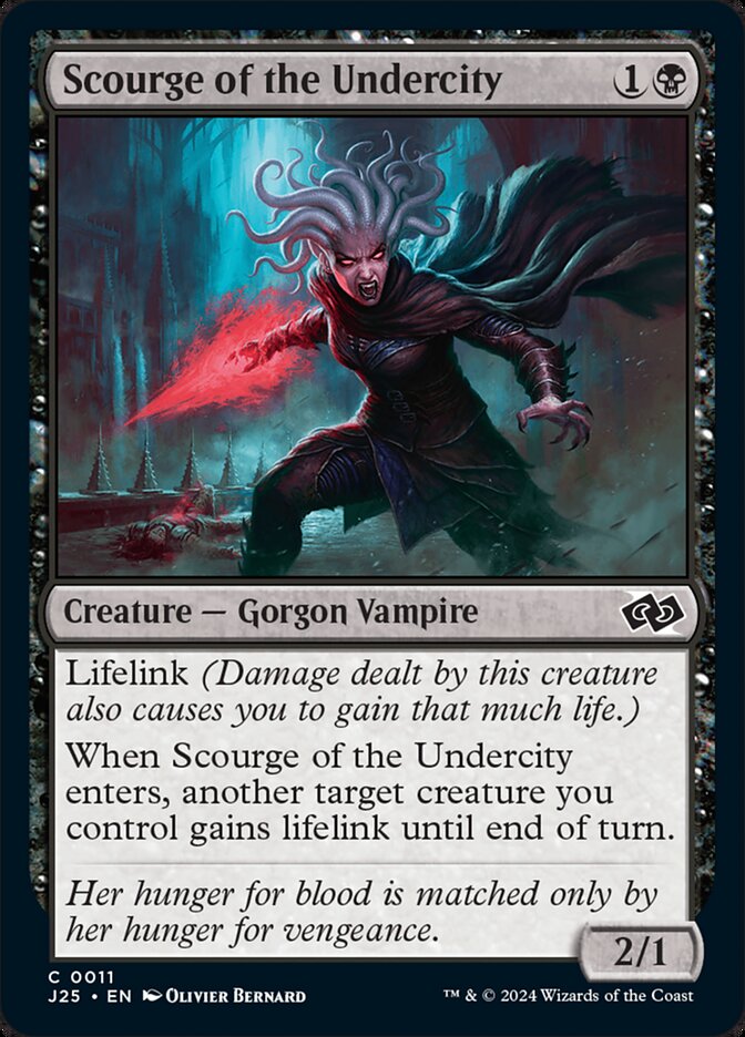 Scourge of the Undercity – Common Magic: The Gathering card from Foundations Jumpstart (#11)