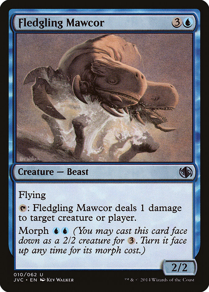 Fledgling Mawcor – Uncommon Magic: The Gathering card from Duel Decks Anthology: Jace vs. Chandra (#10)