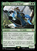 Arwen, Weaver of Hope – Rare Magic: The Gathering card from Tales of Middle-earth Commander (#35)