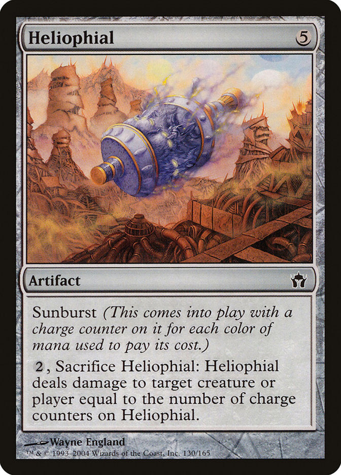 Heliophial – Common Magic: The Gathering card from Fifth Dawn (#130)