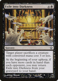 Exile into Darkness – Uncommon Magic: The Gathering card from Saviors of Kamigawa (#67)