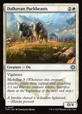 Dalkovan Packbeasts – Uncommon Magic: The Gathering card from Tarkir: Dragonstorm (#7)