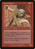 Kyren Sniper – Common Magic: The Gathering card from Mercadian Masques (#199)