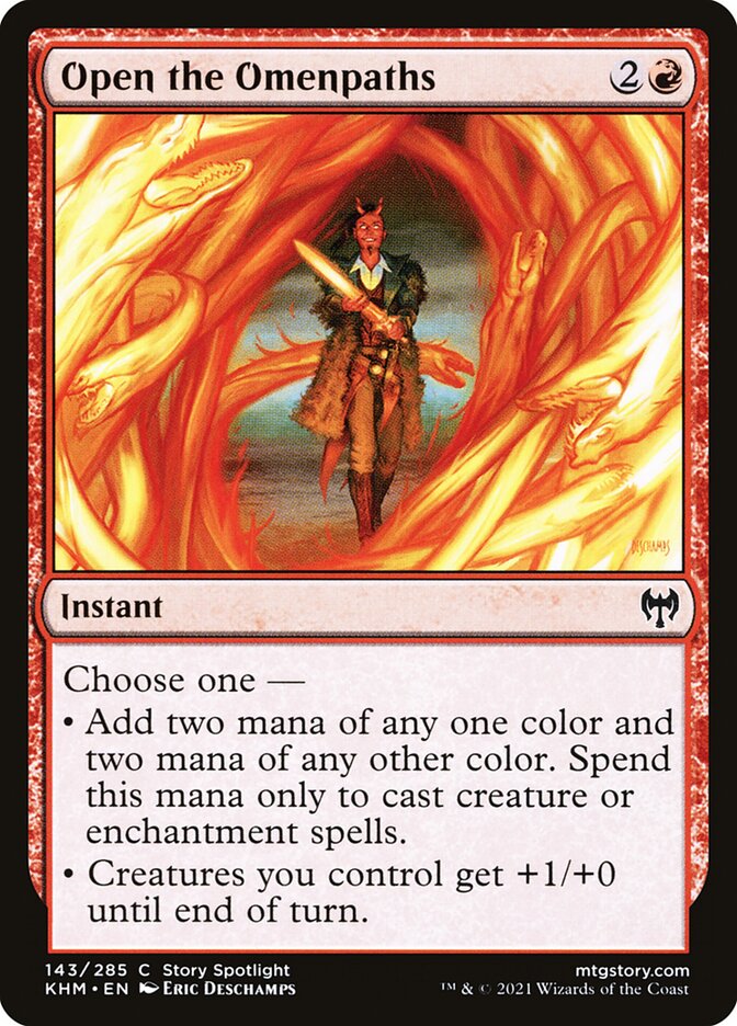 Open the Omenpaths – Common Magic: The Gathering card from Kaldheim (#143)