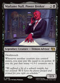 Madame Null, Power Broker – Rare Magic: The Gathering card from Teenage Mutant Ninja Turtles (#66)
