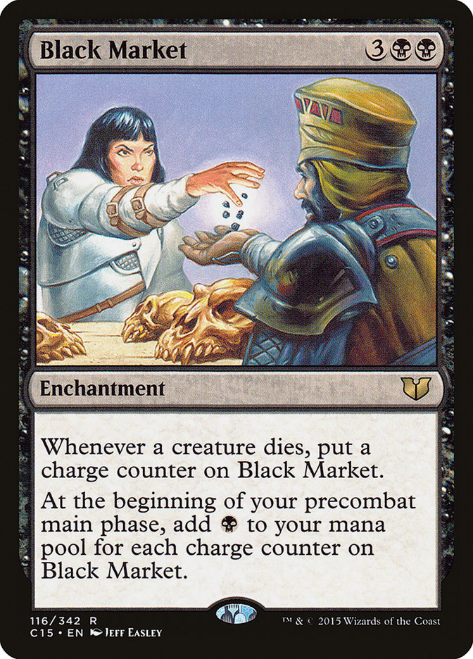 Black Market – Rare Magic: The Gathering card from Commander 2015 (#116)