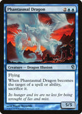 Phantasmal Dragon – Uncommon Magic: The Gathering card from Duel Decks: Jace vs. Vraska (#14)