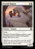 Trusted Pegasus – Common Magic: The Gathering card from Ravnica: Clue Edition (#77)