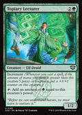 Topiary Lecturer – Uncommon Magic: The Gathering card from Secrets of Strixhaven (#165)