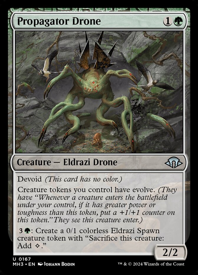 Propagator Drone – Uncommon Magic: The Gathering card from Modern Horizons 3 (#167)