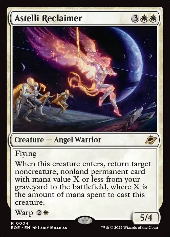 Astelli Reclaimer – Rare Magic: The Gathering card from Edge of Eternities (#4)