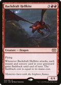 Backdraft Hellkite – Rare Magic: The Gathering card from Double Masters 2022 (#103)