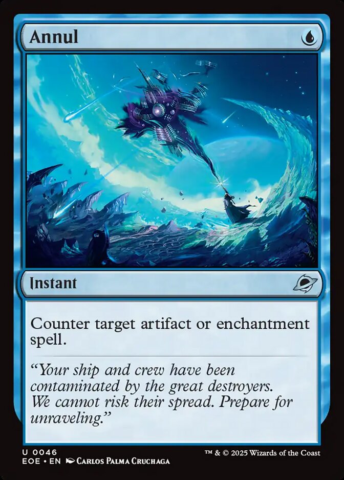 Annul – Uncommon Magic: The Gathering card from Edge of Eternities (#46)