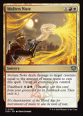 Molten Note – Uncommon Magic: The Gathering card from Secrets of Strixhaven (#204)