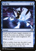 Suit Up – Common Magic: The Gathering card from Kamigawa: Neon Dynasty (#81)