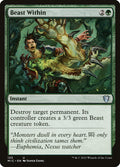 Beast Within – Uncommon Magic: The Gathering card from Midnight Hunt Commander (#133)