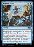 Asinine Antics – Mythic Magic: The Gathering card from Wilds of Eldraine (#42)