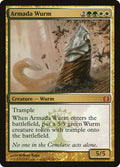 Armada Wurm – Mythic Magic: The Gathering card from Return to Ravnica (#143)