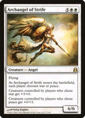 Archangel of Strife – Rare Magic: The Gathering card from Commander 2011 (#7)