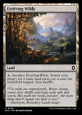 Evolving Wilds – Common Magic: The Gathering card from Bloomburrow Commander (#302)