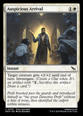 Auspicious Arrival – Common Magic: The Gathering card from Murders at Karlov Manor (#5)