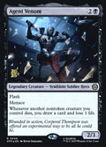 Agent Venom – Rare Magic: The Gathering card from Marvel's Spider-Man Promos (#49s)