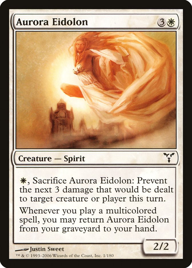 Aurora Eidolon – Common Magic: The Gathering card from Dissension (#1)
