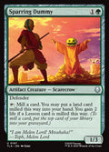 Sparring Dummy – Uncommon Magic: The Gathering card from Avatar: The Last Airbender (#197)