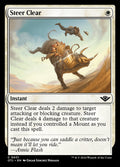 Steer Clear – Common Magic: The Gathering card from Outlaws of Thunder Junction (#31)