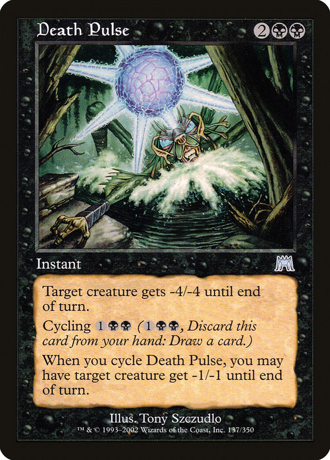 Death Pulse – Uncommon Magic: The Gathering card from Onslaught (#137)