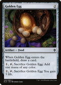 Golden Egg – Common Magic: The Gathering card from Throne of Eldraine (#220)