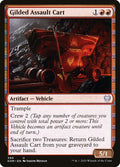 Gilded Assault Cart – Uncommon Magic: The Gathering card from Kaldheim (#390)