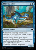 Thieving Otter – Common Magic: The Gathering card from Bloomburrow (#390)
