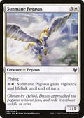 Sunmane Pegasus – Common Magic: The Gathering card from Theros Beyond Death (#38)